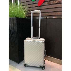 RIMOWA日默瓦 斜條紋鋁鎂合金 復古款鋁合金限量版 拉箱/拉杆箱  xbt1149