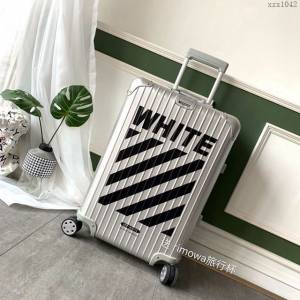 Rimowa拉杆箱 66644 Rimowa x Off-White聯名 全鋁鎂合金 日默瓦拉箱 Off行李箱xzx1042