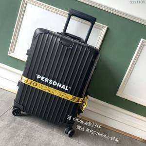 Rimowa拉杆箱 66652 Off-White與RIMOWA全新聯名 全鋁鎂合金旅行箱 日默瓦拉箱 時尚行李箱xzx1108