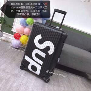 Rimowa拉杆箱 66640 Supreme x rimowa 日默瓦拉箱 全鋁鎂合金 Supreme行李拉杆箱xzx1149
