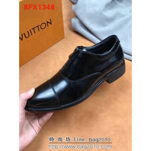 路易威登LV 手工製作 高級正裝 男士商務皮鞋 8FX1348