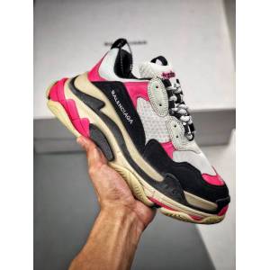 Balenciaga經典款男女鞋 巴黎世家頂級版本Triple-S 17老爹鞋 Balenciaga情侶款老爹鞋  hdbl1232