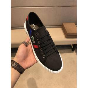 GUCCI男鞋 頂級代購男士2019HK 專櫃同步 原廠跟單貨 古馳休閒男鞋 Gucci低幫板鞋  hdnx1104