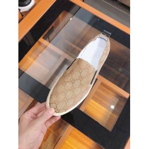GUCCI男鞋 2019新春米蘭走秀款 專櫃新款 古馳炫酷駕車鞋 Gucci男士休閒鞋  hdnx1161