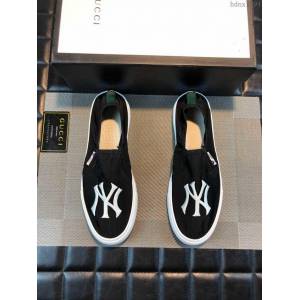 GUCCI男鞋 2019官網新款 專櫃同步 古馳布鞋 Gucci男士休閒鞋  hdnx1294