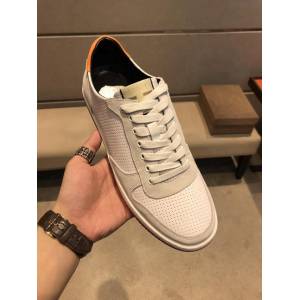 GUCCI男鞋 頂級代購男士2019HK專櫃同步 古馳男休閒板鞋 高品質 Gucci系帶男鞋  hdnx1309