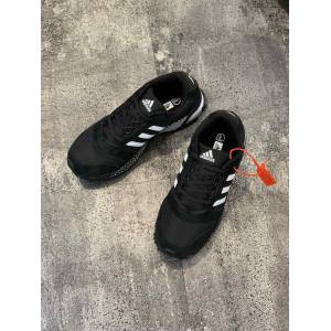 Adidas鞋 阿迪達斯秋冬新品 馬拉松 豬巴加厚網 休閒運動慢跑鞋 男女同款  hdx13284