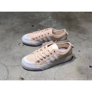 Adidas女鞋 EF1877 真標版本 阿迪達斯三葉草 半截式包膠鞋頭校園百搭休閒帆布女板鞋  hdx13334