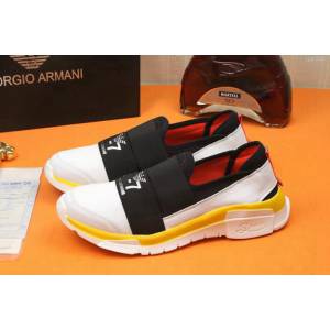 Armani男鞋 2019官網最新款 官網原材料 阿瑪尼休閒時尚男鞋  jpx2083