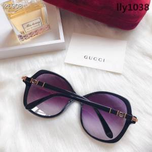 GUCCI古馳 2018新款 太陽眼鏡 板材時尚大框墨鏡  lly1038