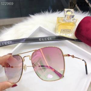 GUCCI古馳 官網海報款 官網同步 最新金屬框墨鏡 網紅同款  lly1274