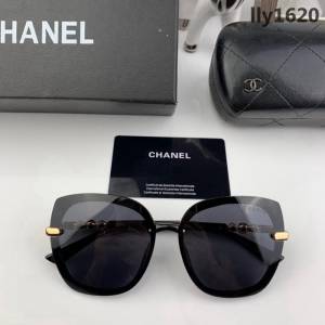 CHANEL香奈兒 2019新款 專櫃同款 寶麗來樹脂偏光鏡片 時尚百搭 女款太陽鏡 3338  lly1620