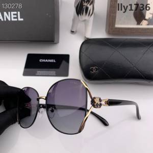 CHANEL香奈兒 19年開春新款 潮流爆款 時尚圓框太陽鏡 高品質  網紅潮款墨鏡 X7990  lly1736