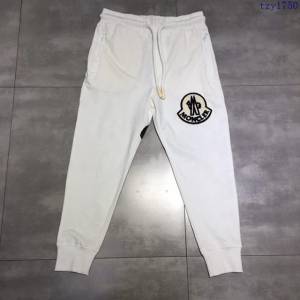 Moncler運動褲 19春夏薄款 盟可睞白色休閒褲  tzy1750