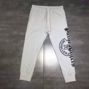 Moncler運動褲 19春夏薄款 盟可睞男士白色休閒褲  tzy1847