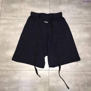 Fear Of God FOG 19春夏新款短褲 黑色男款運動短褲  tzy1863