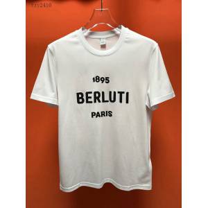 Berluti2020新款T恤 Berluti白色男短袖  tzy2410