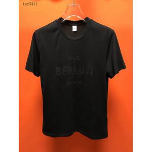 Berluti2020新款T恤 Berluti黑色男短袖  tzy2411