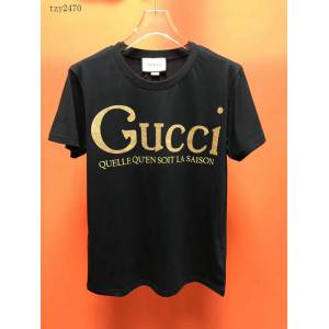 Gucci女短袖 2020新款 古奇女款黑色T恤  tzy2470