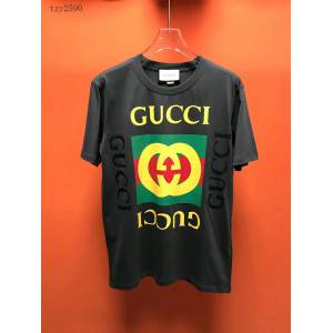 Gucci男T恤 2020新款短袖衣 最高品質 古馳T恤 男女同款  tzy2590