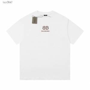 Balenciaga專櫃巴黎世家2023SS新款印花T恤 男女同款 tzy2647