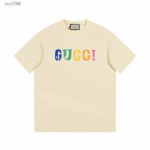 Gucci古奇專櫃古馳2023SS新款印花T恤 男女同款 tzy2700