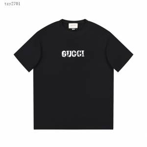 Gucci古奇專櫃古馳2023SS新款印花T恤 男女同款 tzy2701