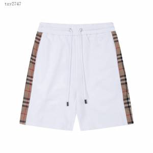 Burberry專櫃巴寶莉2023SS新款拼接格子短褲 男女同款 tzy2747