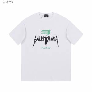 Balenciaga專櫃巴黎世家2023SS新款印花T恤 男女同款 tzy2799