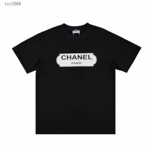 Chanel專門店香奈兒2023SS新款印花T恤 男女同款 tzy2860