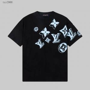 Louisvuitton路易威登Lv專門店2023SS新款印花T恤 男女同款 tzy2900