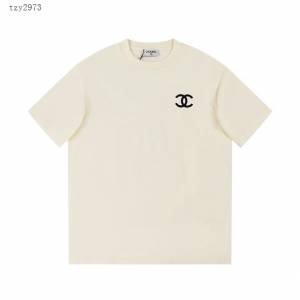 Chanel專門店香奈兒2023SS新款老佛爺印花T恤 男女同款 tzy2973