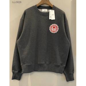 Ami專櫃2023FW新款章仔刺繡圓領衛衣 男女同款 tzy3028