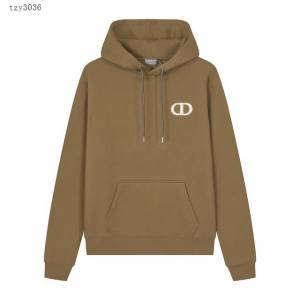 Dior專櫃迪奧2023FW新款刺繡拉絨連帽衛衣 男女同款 tzy3036