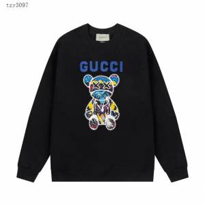 Gucci古奇專櫃古馳2023FW新款印花衛衣 男女同款 tzy3097