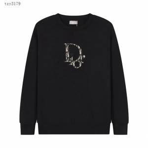 Dior專櫃迪奧2023FW新款刺繡圓領衛衣 男女同款 tzy3179