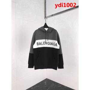 BALENCIAGA巴黎世家  18ss秋冬新款 撞色拼接 太空棉連帽衛衣 ydi1002