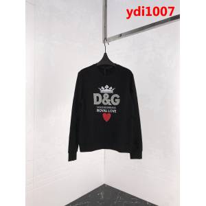 DＧ杜嘉班納 2018FW 秋冬經典 手工繡珠 情侶款 G字母衛衣 ydi1007