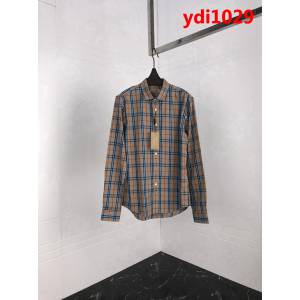 BURBERRY巴寶莉 18ss秋冬新款 新配色 純棉格紋長袖襯衫 男女同款 ydi1029