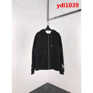 MMJ 18秋冬新款 拉鏈連帽衛衣 帽子袖口骷髏刺繡 情侶款 ydi1039