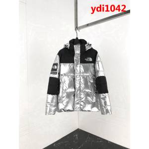 SUPREME 18ss秋冬新款 亮銀色 羽絨棉服 情侶款 ydi1042