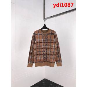 BURBERRY巴寶莉 經典款 18SS秋冬系列 經典條格塗鴉毛衣 ydi1087