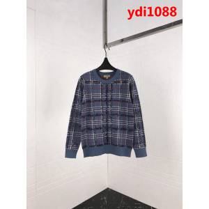 BURBERRY巴寶莉 經典款 18SS秋冬系列 經典條格塗鴉毛衣 ydi1088