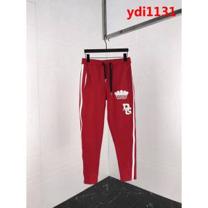 DＧ杜嘉班納 18秋冬新款 刺繡毛巾布logo 男款衛褲 ydi1131