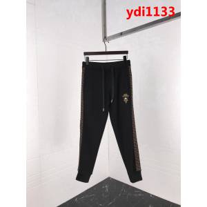 FENDI芬迪 18秋冬新款 金色串珠老佛爺印度絲 衛褲 特別款 ydi1133