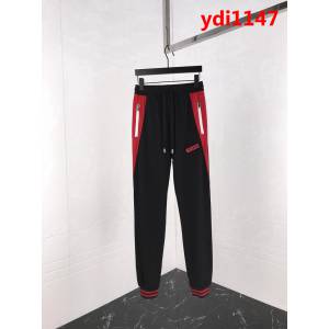 GUCCI古馳 18秋冬新款 手臂織帶拼接 男款運動衛衣套裝 ydi1147