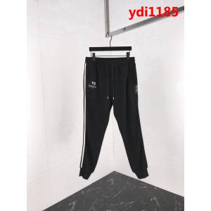 Y-3山本耀司 18SS秋冬新款 品牌logo印花 豎條休閒衛褲 ydi1185
