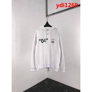 OFF Whitefor all系列 03支線 純棉帽衫 情侶款 ydi1269