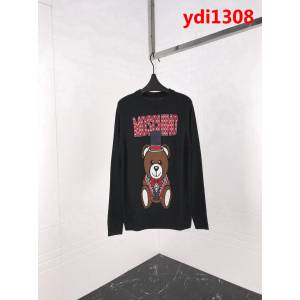 MOSCHIN莫斯奇諾 18SS秋冬新款  減齡款小熊提花圖案毛衣 情侶款  ydi1308