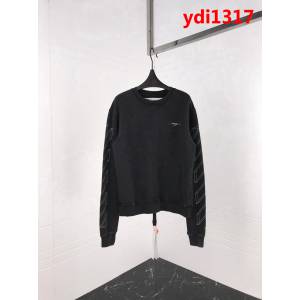 OFF-white18秋冬新款 做舊3D素描 純棉衛衣 男女同款 ydi1317